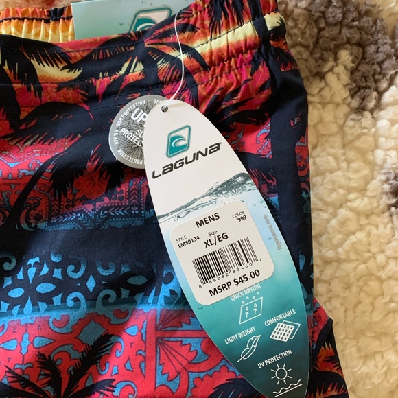 NWT - Swim Trunks, Laguna - XL - Picture 2 of 6